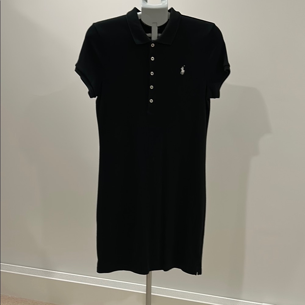 Black Ralph Lauren Sport Polo Dress M